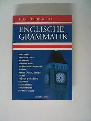 Bild des Verkufers fr Englische Grammatik zum Verkauf von ANTIQUARIAT FRDEBUCH Inh.Michael Simon