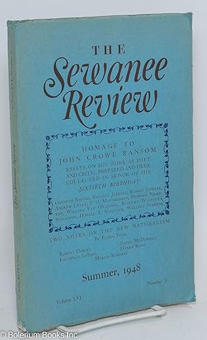 Seller image for The Sewanee Review: vol. 56, #3, Summer 1948: Homage to John Crowe Ransom for sale by Bolerium Books Inc.