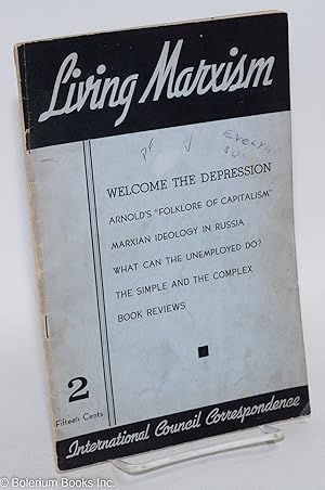 Living Marxism; vol. IV, no. 2 (March 1938)