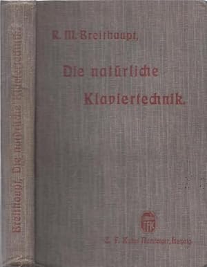 Immagine del venditore per Die natrliche Klaviertechnik. Die freie, rhythmisch-natrliche Bewegung (Automatik) des gesamten Spielorganismus (Schulter, Arme, Hnde, Finger) als Grundlage der ' klavieristischen ' Technik. venduto da Antiquariat Carl Wegner