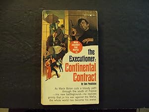 Image du vendeur pour The Executioner: Continental Contract pb Don Pendleton 1st Print 1st ed 1971 mis en vente par Joseph M Zunno