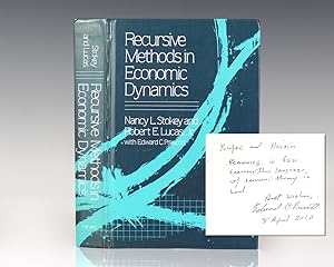 Image du vendeur pour Recursive Methods in Economic Dynamics. mis en vente par Raptis Rare Books