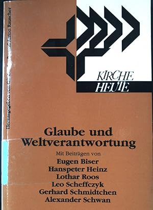 Bild des Verkufers fr Glaube und Weltverantwortung. Kirche heute ; 1 zum Verkauf von books4less (Versandantiquariat Petra Gros GmbH & Co. KG)