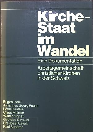 Imagen del vendedor de Kirche-Staat im Wandel. Eine Dokumentation. a la venta por books4less (Versandantiquariat Petra Gros GmbH & Co. KG)