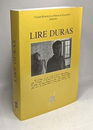 Bild des Verkufers fr Lire Duras zum Verkauf von crealivres