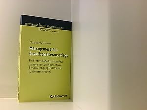 Immagine del venditore per Management des Gesellschafterausstiegs: Ein Prozessmodell zum Ausstiegsmanagement unter besonderer Bercksichtigung des Einsatzes von Mezzaninkapital (Mittelstand und Mittelstandsforschung) venduto da Book Broker