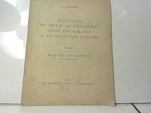 Imagen del vendedor de Evolution du motif de l'lphant dans les agrafes de la collection Coiffard a la venta por JLG_livres anciens et modernes