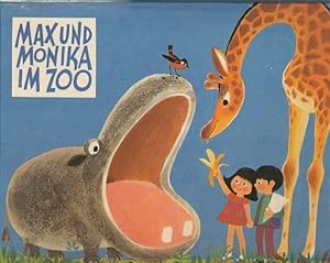 Max und Monika im Zoo. Pop up Bilderbuch.