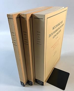 Image du vendeur pour Bcherkunde zur Hamburgischen Geschichte, II., III. und IV. Teil. Drei Bnde. mis en vente par Antiquariat Bookfarm