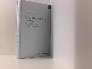 Seller image for Mndlichkeit, Gedchtnis und Medialitt: Heldendichtung im deutschen Mittelalter (Forum Der Psychoanalytischen Psychosentherapie) for sale by Book Broker