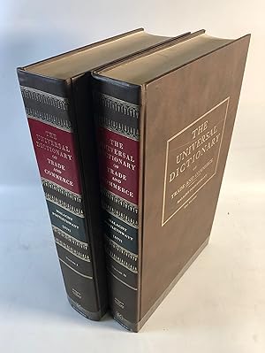 The Universal Dictionary of Trade and Commerce. Vol. I and II.