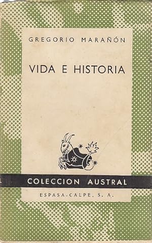 Imagen del vendedor de VIDA E HISTORIA a la venta por Librera Vobiscum