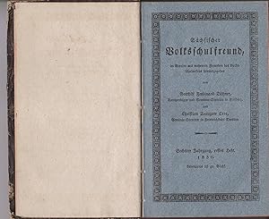 Seller image for Schsischer Volksschulfreund. Eine Zeitschrift fr die, welche dem Volksschullehrerstande angehren, oder berhaupt an dem Volksschulwesen Antheil nehmen. for sale by Antiquariat Schwarz & Grmling GbR