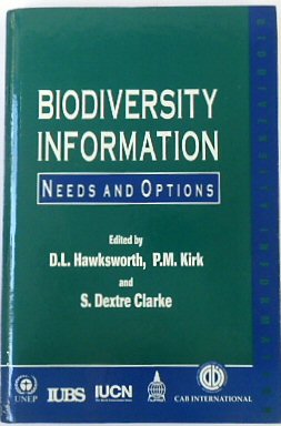 Bild des Verkufers fr Biodiversity Information: Needs and Options zum Verkauf von PsychoBabel & Skoob Books