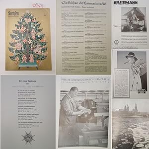 Seller image for Sachsen. Zeitschrift des Heimatwerkes Sachsen. Dritter Jahrgang Heft 3 Dezember 1939 for sale by Galerie fr gegenstndliche Kunst