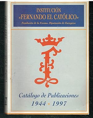 Catálogo de Publicaciones 1944-1997.