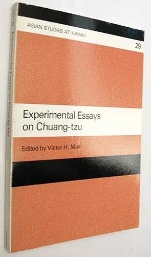 Seller image for (P1) EXPERIMENTAL ESSAYS ON CHANG-TZU for sale by UNIO11 IMPORT S.L.