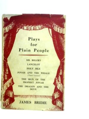 Image du vendeur pour Plays for Plain People mis en vente par World of Rare Books