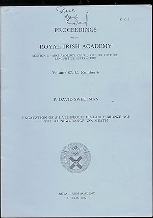 Proceedings of the Royal Irish Academy Vol. 85 C, No 6, Excavation of a Late Neolithic / Early Br...