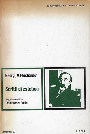Imagen del vendedor de Scritti di estetica a la venta por Romanord