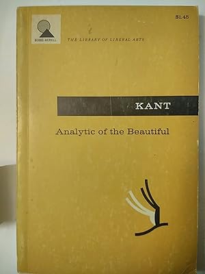 Analytic of the Beautiful