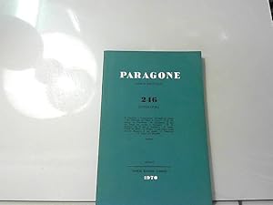 Seller image for Paragone n246, 1970 letteratura for sale by JLG_livres anciens et modernes
