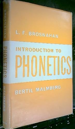 Image du vendeur pour Introduction to phonetics mis en vente par Librera La Candela