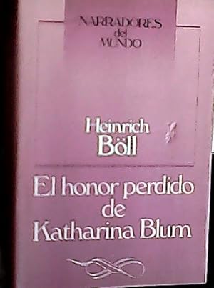 Imagen del vendedor de El honor perdido de Katharina Blum a la venta por Librera La Candela