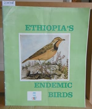 Bild des Verkufers fr Ethiopia's Endemic Birds. Reprinted Edition. zum Verkauf von Versandantiquariat Trffelschwein