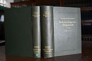 Imagen del vendedor de Bakteriologie insbesondere bakteriologische Diagnostik. 2. Bde. (komplett). Lehmanns medizinische Handatlanten Bd. X. a la venta por Gppinger Antiquariat