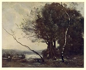 Seller image for THE BENT TREE By JEAN BAPTISTE CAMILLE COROT for sale by Artisans-lane Maps & Prints