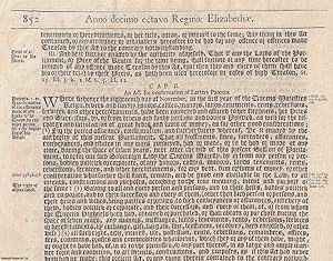 Crown lands 1575 c. 2. An Act for Confirmation of Letters Patents.