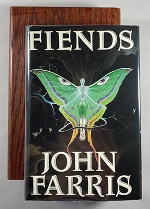 Seller image for FIENDS by John Farris (Limited) Wood Slipcase, Lettered EE Signed for sale by Heartwood Books and Art