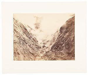 Seller image for GEYSER CANYON, FROM DEVIL'S PULPIT. No. A 382. Albumen print for sale by Currey, L.W. Inc. ABAA/ILAB