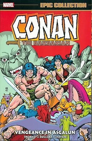 Imagen del vendedor de Conan The Barbarian Epic Collection: The Original Marvel Years - Vengeance In Asgalun a la venta por Don's Book Store