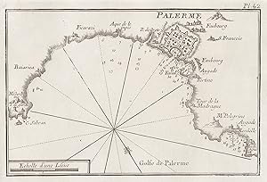 Seller image for Golfe de Palerme" - Palermo Sicilia Sizilia Sizilien island isola Insel Italia Italy Italien for sale by Antiquariat Steffen Vlkel GmbH