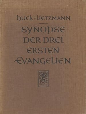 Bild des Verkufers fr Synopse der drei ersten Evangelien. Griechisch. zum Verkauf von Fundus-Online GbR Borkert Schwarz Zerfa