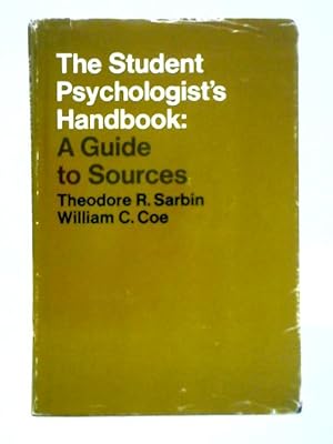 Seller image for The Student Psychologist's Handbook, A Guide To Sources for sale by World of Rare Books