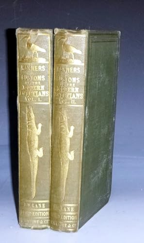 An Account of the Manners and Customs of the Modern Egyptians : written in Egypt During the Years...