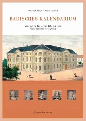 Bild des Verkufers fr Badisches Kalendarium zum Verkauf von Versandantiquariat Felix Mcke