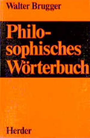 Image du vendeur pour Philosophisches Wrterbuch mis en vente par Versandantiquariat Felix Mcke