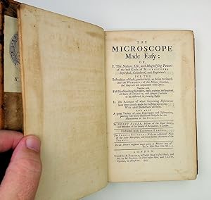 The MICROSCOPE made easy : or, I. The nature, uses, and magnifying powers of the best kinds of mi...