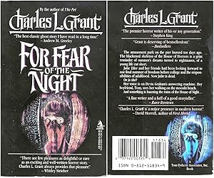 Seller image for For Fear of the Night for sale by John McCormick