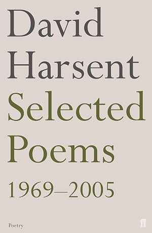 Bild des Verk�ufers f�r Harsent, D: Selected Poems David Harsent zum Verkauf von moluna