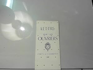 Seller image for Lettre sur les Ouvriers, du Comte de Chambord -Aspects de la France 1965 for sale by JLG_livres anciens et modernes