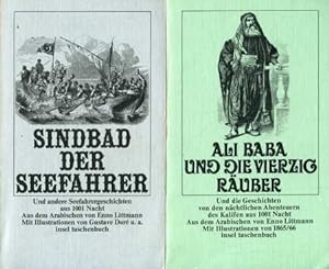 2 Bücher: Sindbad der Seefahrer / Ali Baba und die vierzig Räuber