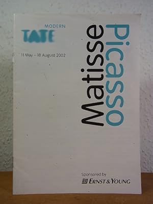 Seller image for Matisse, Picasso. Exhibition at the Tate Modern Gallery Britain, London, 11 May - 18 August 2002 [Museum Brochure] for sale by Antiquariat Weber