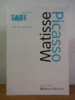 Imagen del vendedor de Matisse, Picasso. Exhibition at the Tate Modern Gallery Britain, London, 11 May - 18 August 2002 [Museum Brochure] a la venta por Antiquariat Weber