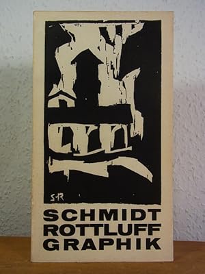 Bild des Verkufers fr Karl Schmidt-Rottluff. Graphik aus Norddeutschland. Zum 85. Geburtstag des Knstlers. Ausstellung Altonaer Museum in Hamburg, 01. Dezember 1969 - 25. Januar 1970, und Stdtische Kunsthalle, Bielefeld, 01. Febr. 1970 - 15. Mrz 1970 zum Verkauf von Antiquariat Weber