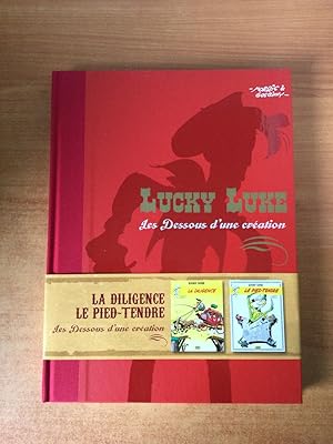 Image du vendeur pour LUCKY LUKE LES DESSOUS D'UNE CREATION : LA DILIGENCE, LE PIED-TENDRE mis en vente par KEMOLA